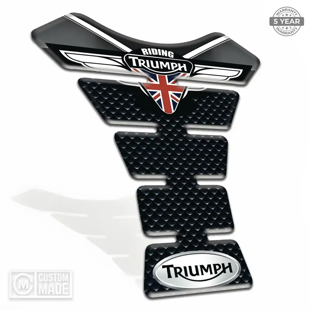 Triumph Fuel Tank Protector Refined Design