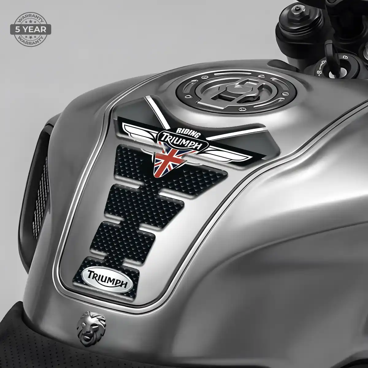Triumph Fuel Tank Protector Refined Design