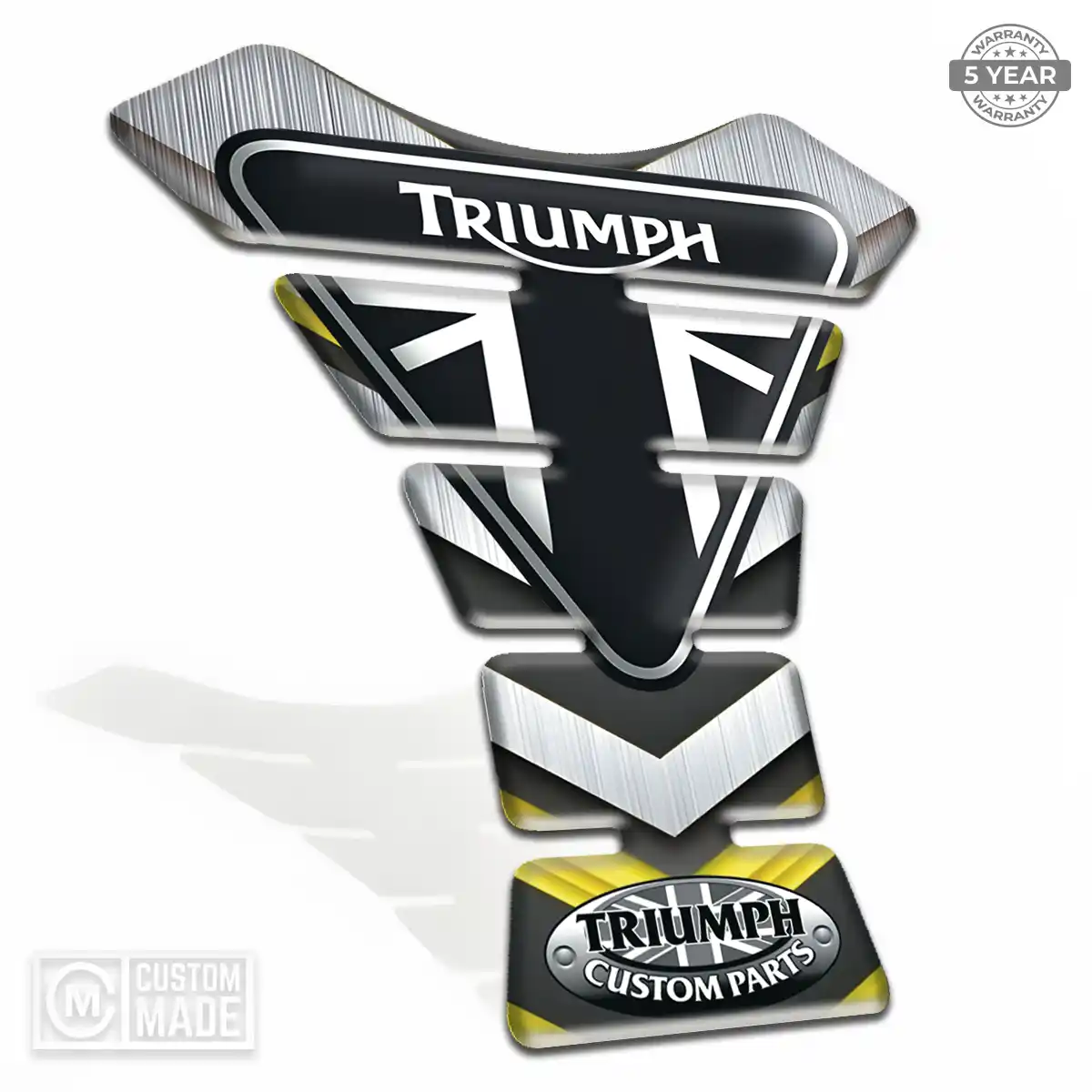 Triumph Gas Tank Pad Elite Finish