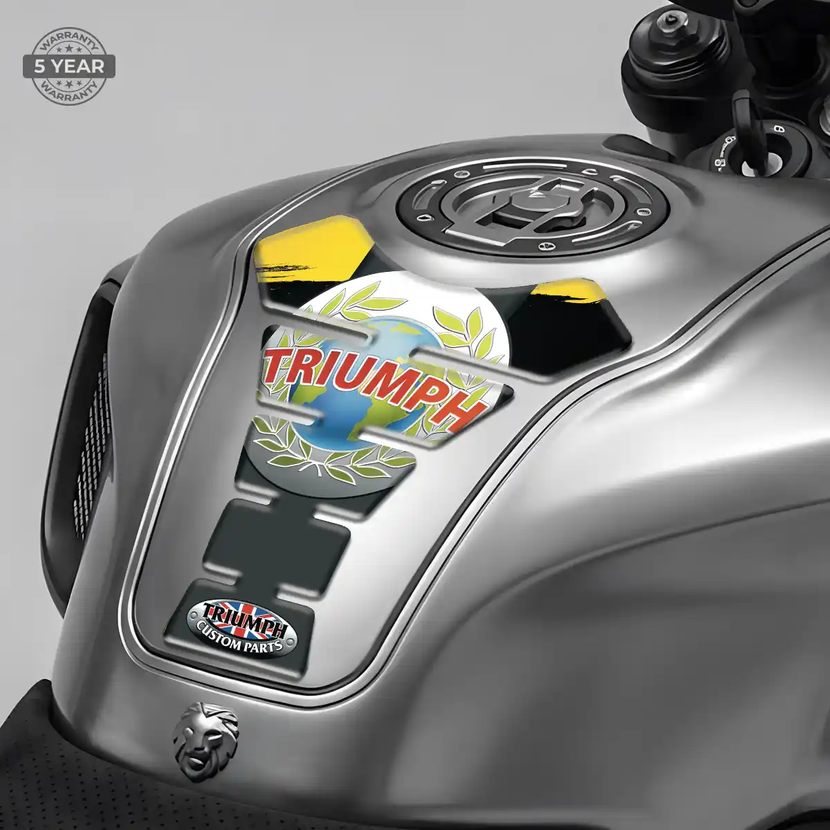 Triumph Gel Tank Pad Refined Design