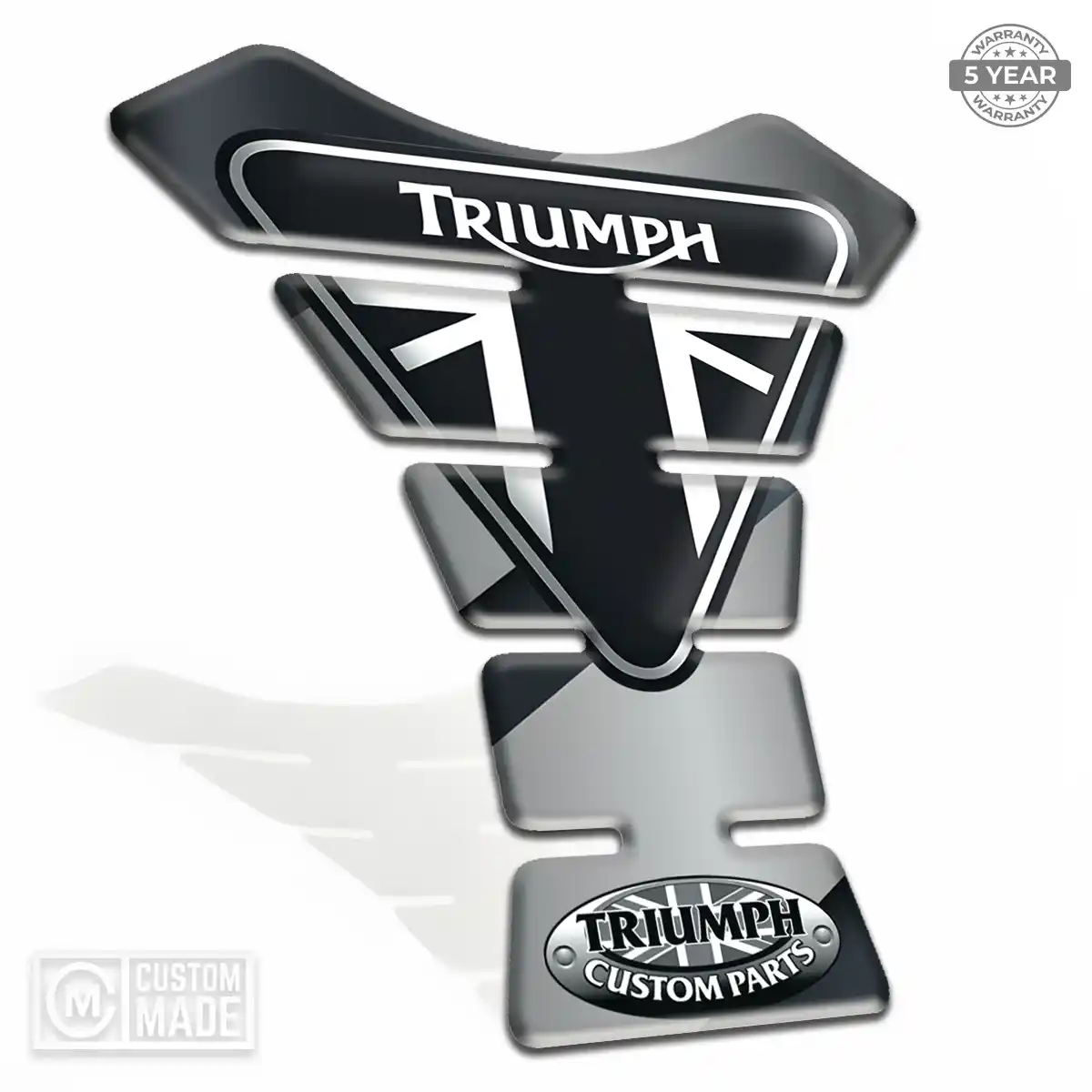 Triumph Gel Tank Pad Sleek Style