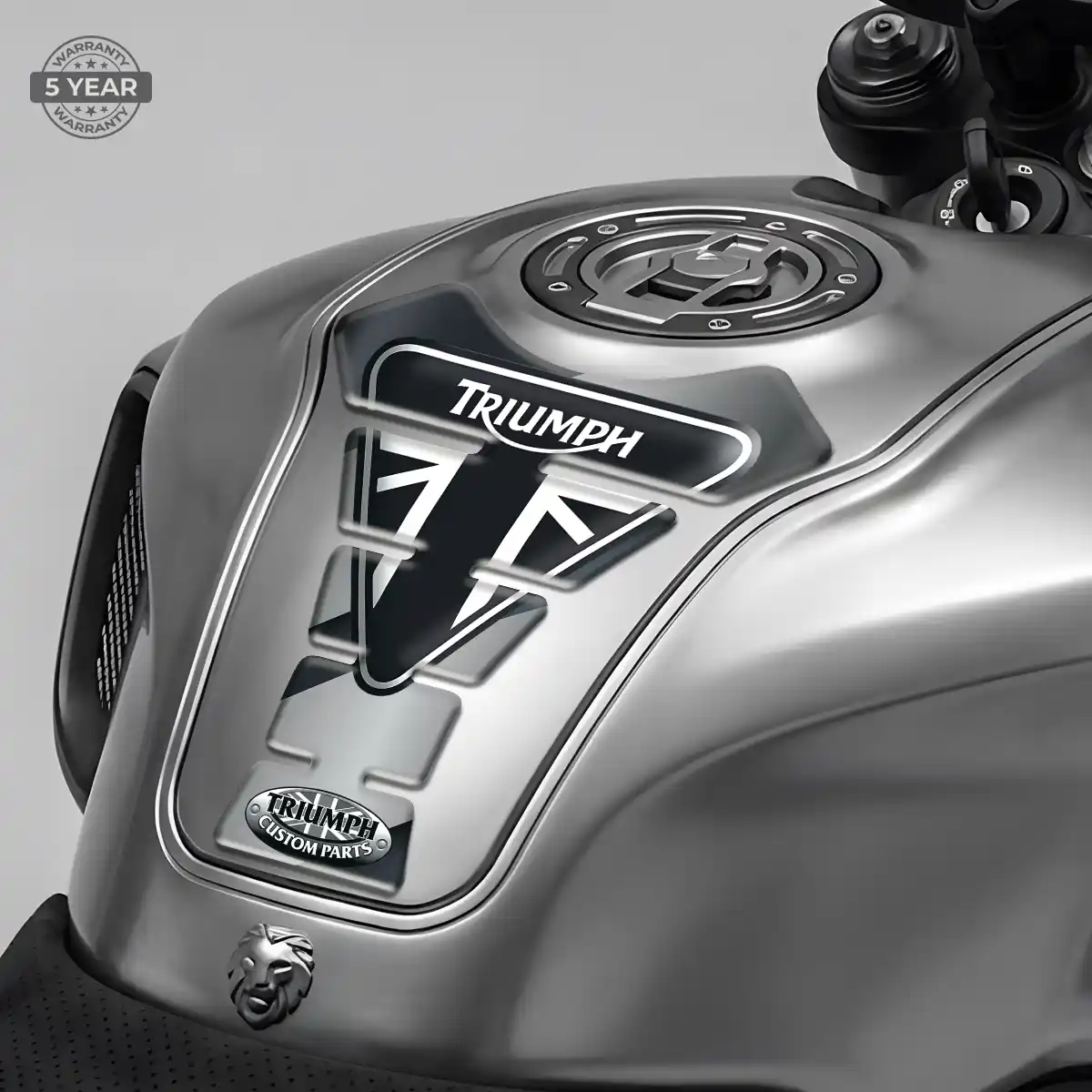 Triumph Gel Tank Pad Sleek Style