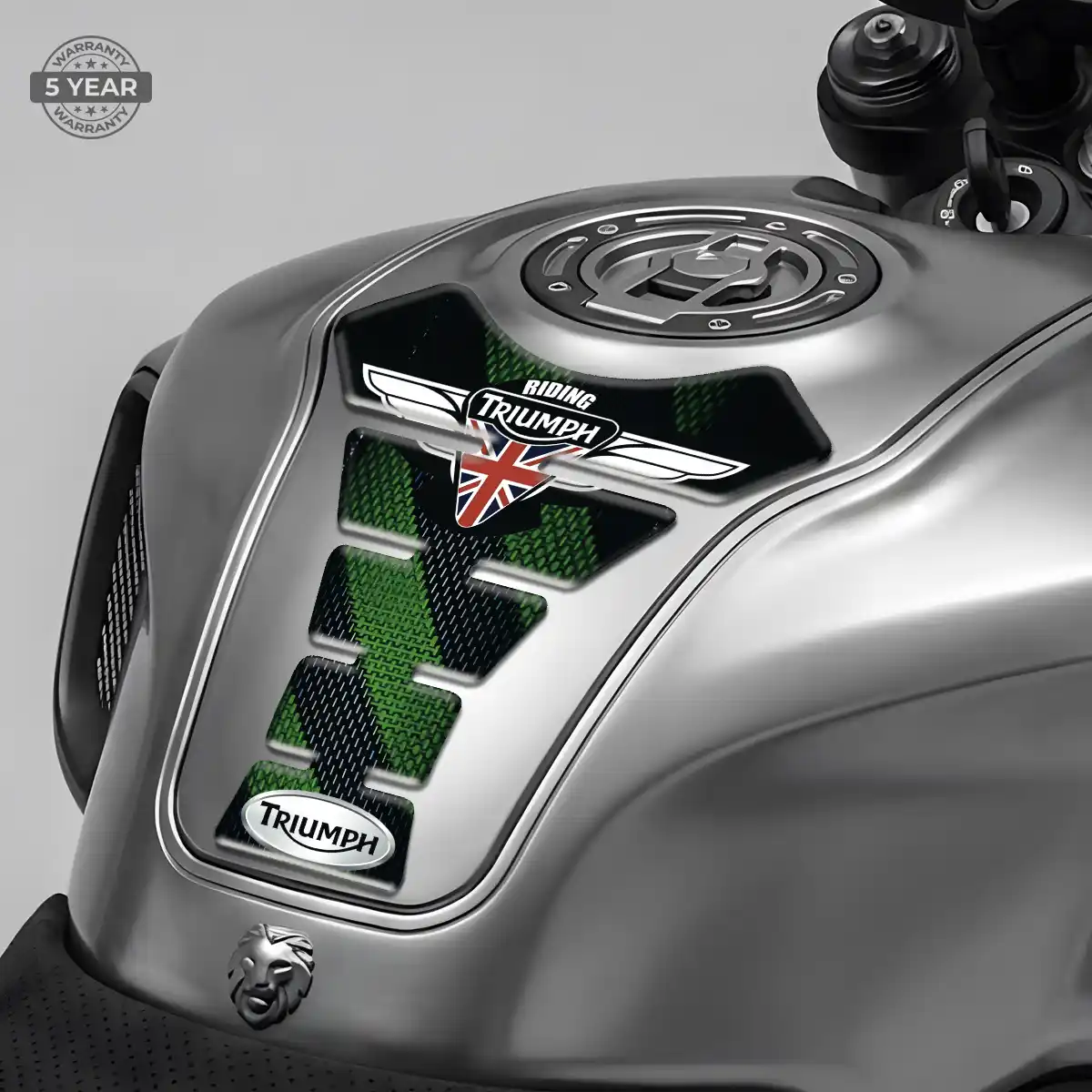Triumph Motorcycle Tank Decal Elite Finish