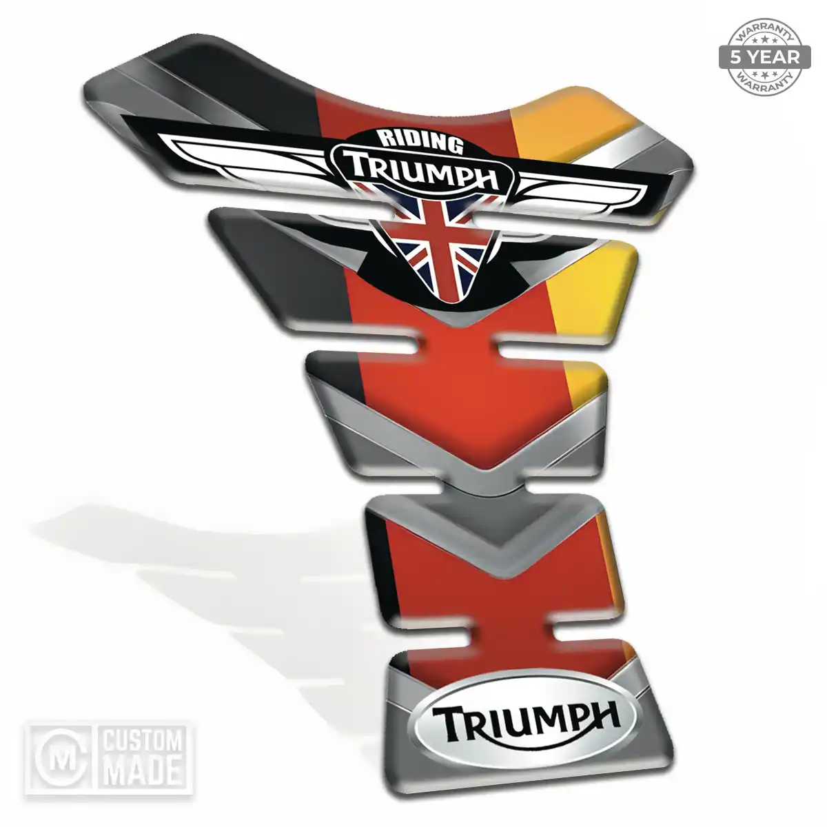 Triumph Motorcycle Tank Decal Signature Grade