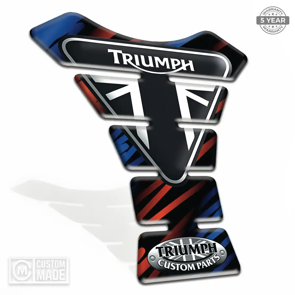 Triumph Motorcycle Tank Protector Elite Finish