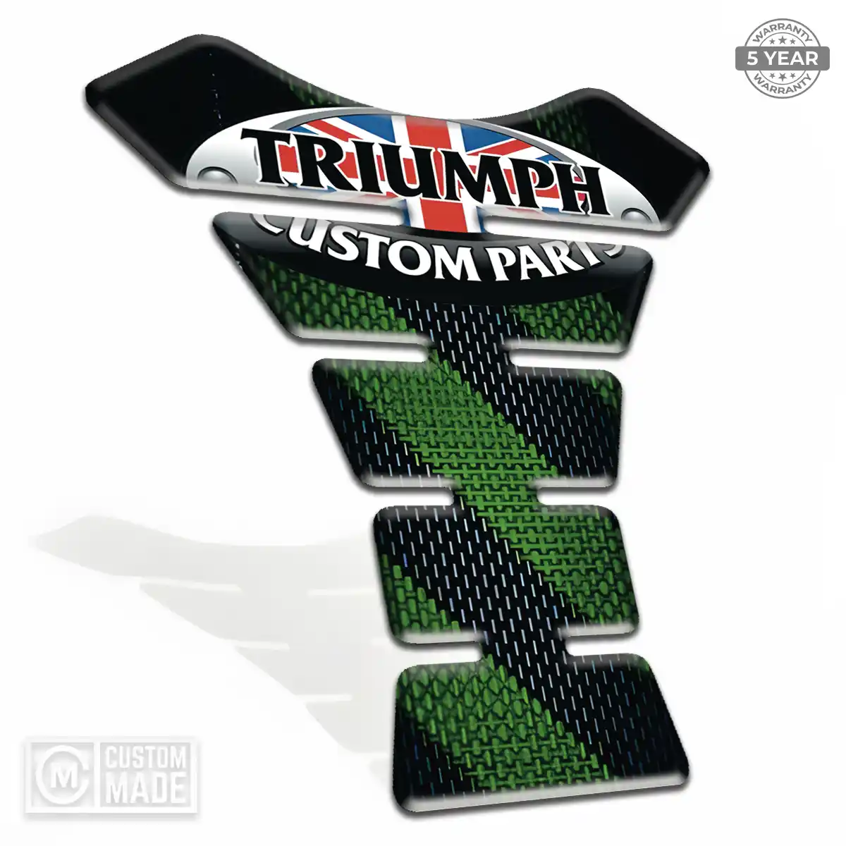 Triumph Motorcycle Tank Protector Refined Design