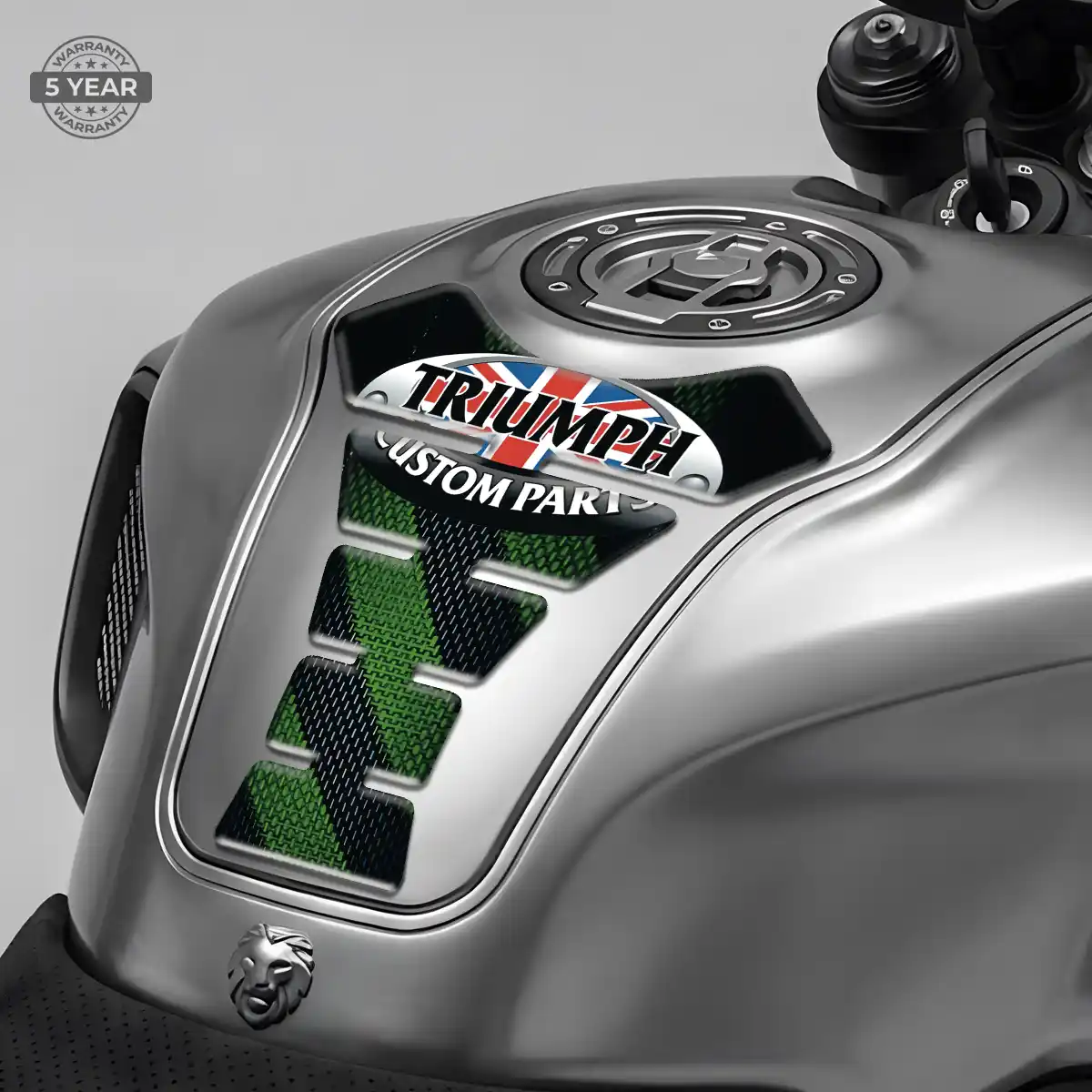 Triumph Motorcycle Tank Protector Refined Design