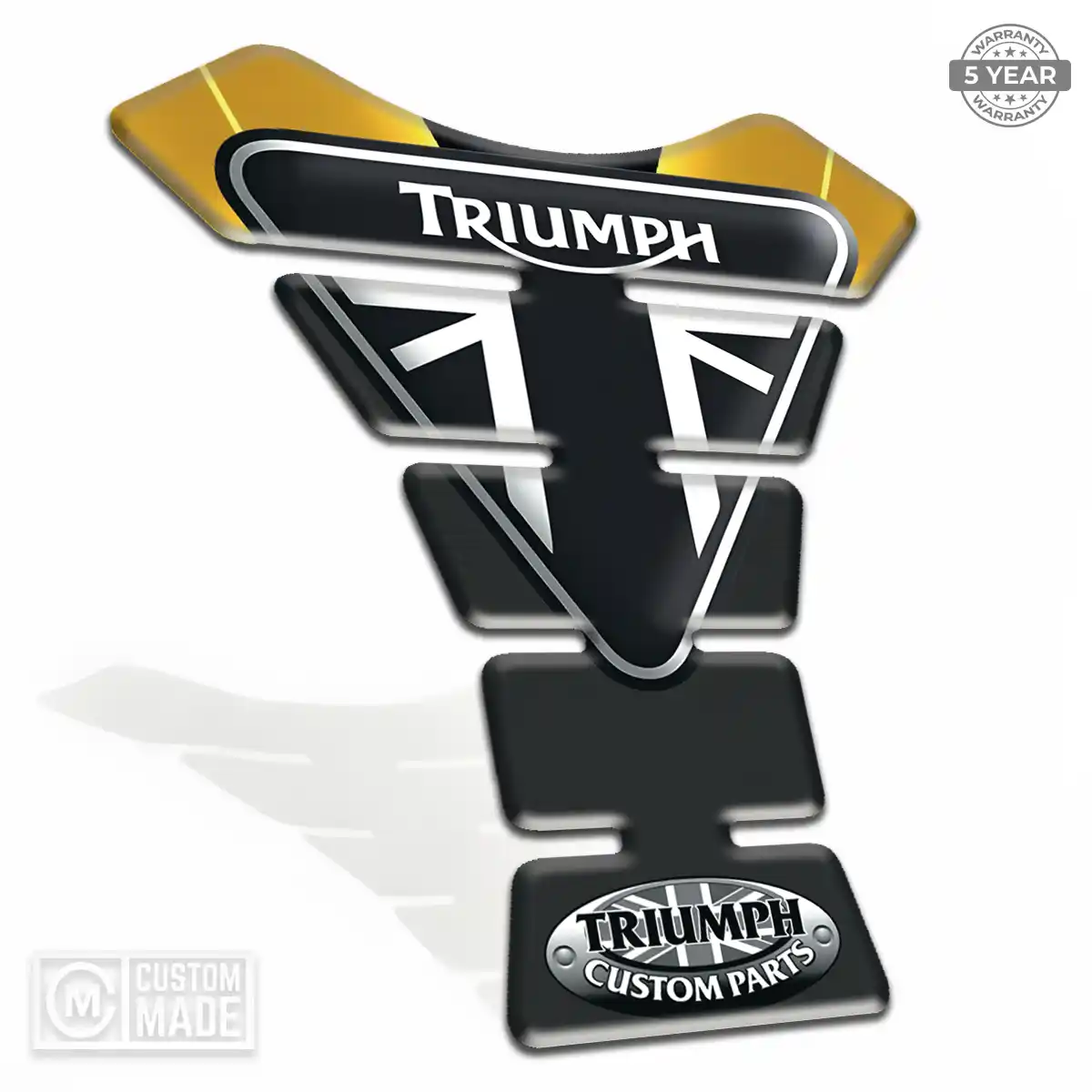 Triumph Motorcycle Tank Sticker Superior Craft