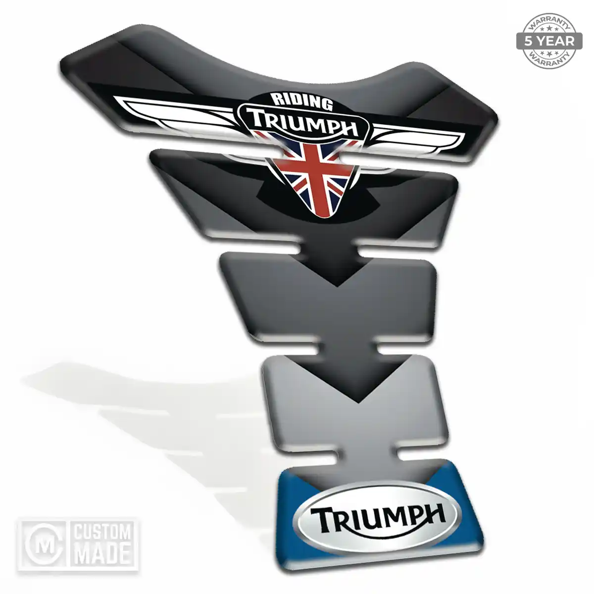 Triumph Resin Tank Pad Deluxe Edition