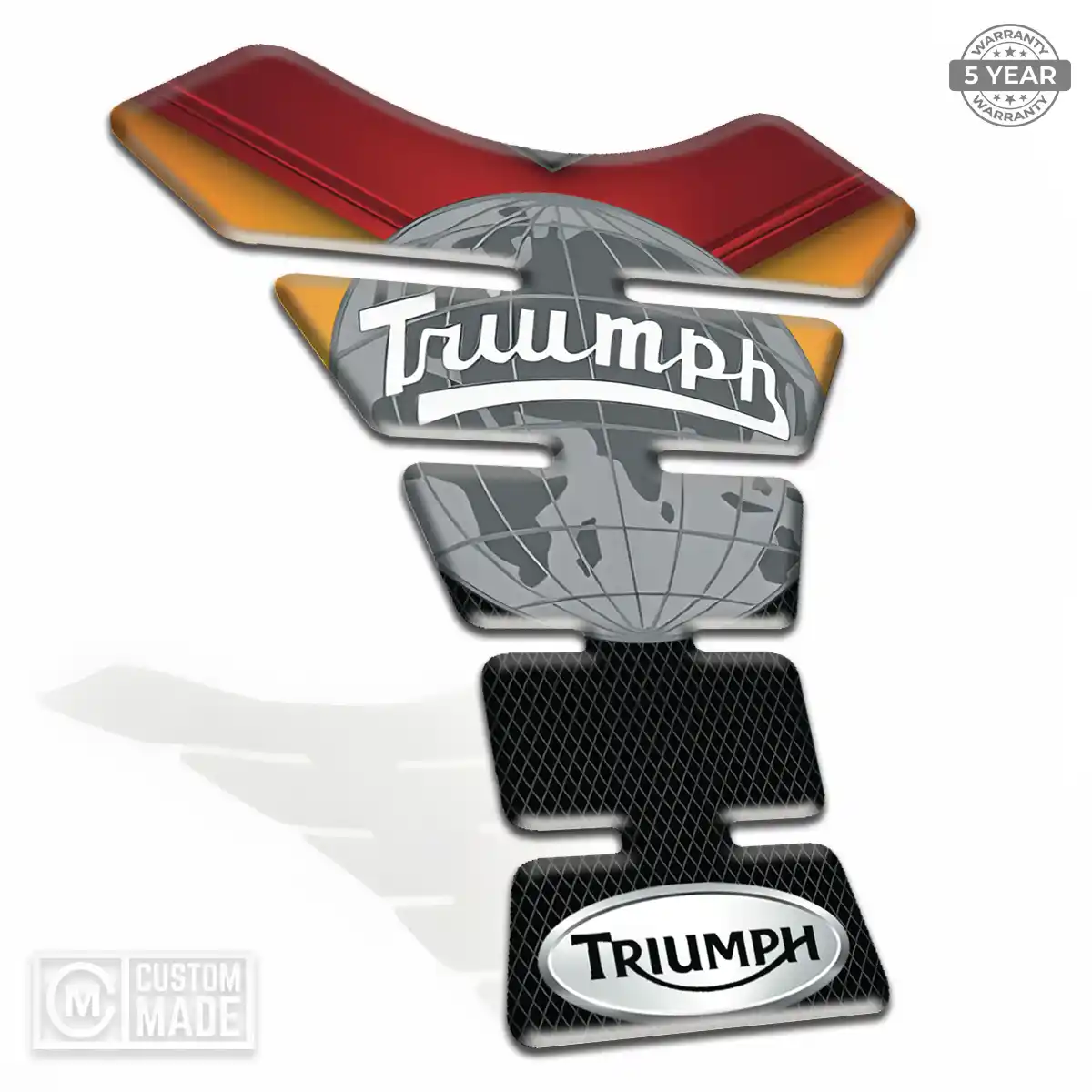 Triumph Self Adhesive Tank Pad Elite Finish