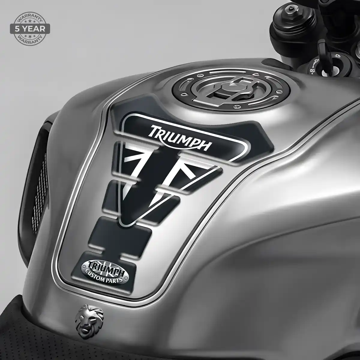 Triumph Tank Decal Sleek Style