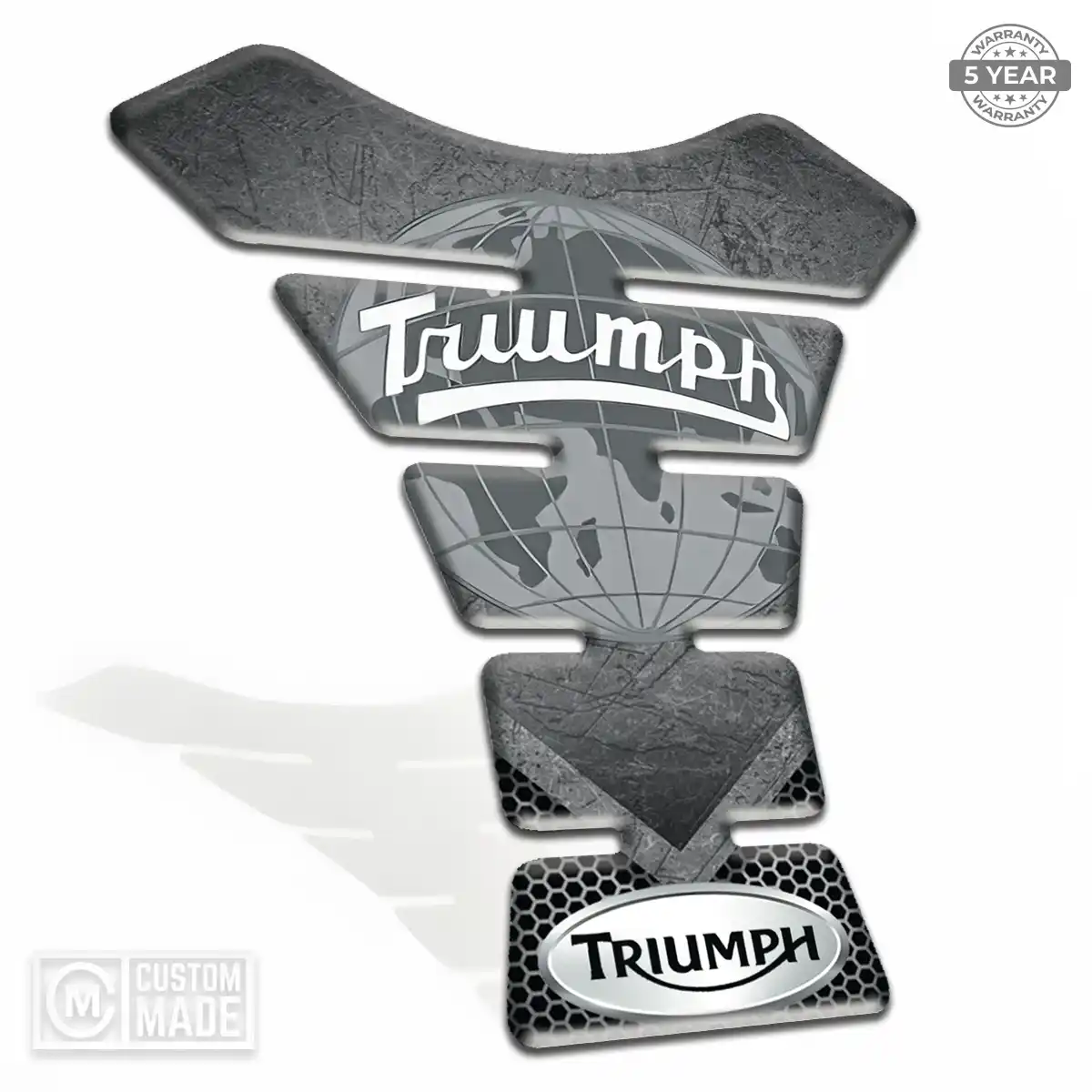 Triumph Tank Fuse Guard Motorbike Elite Finish