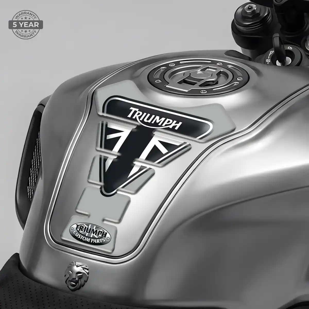 Triumph Tank Fuse Guard Motorcycle Elite Finish