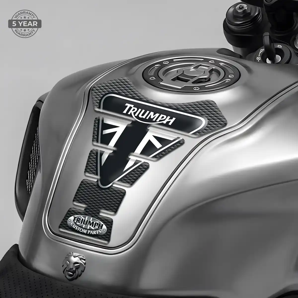 Triumph Tank Fuse Guard Motorcycle Signature Grade