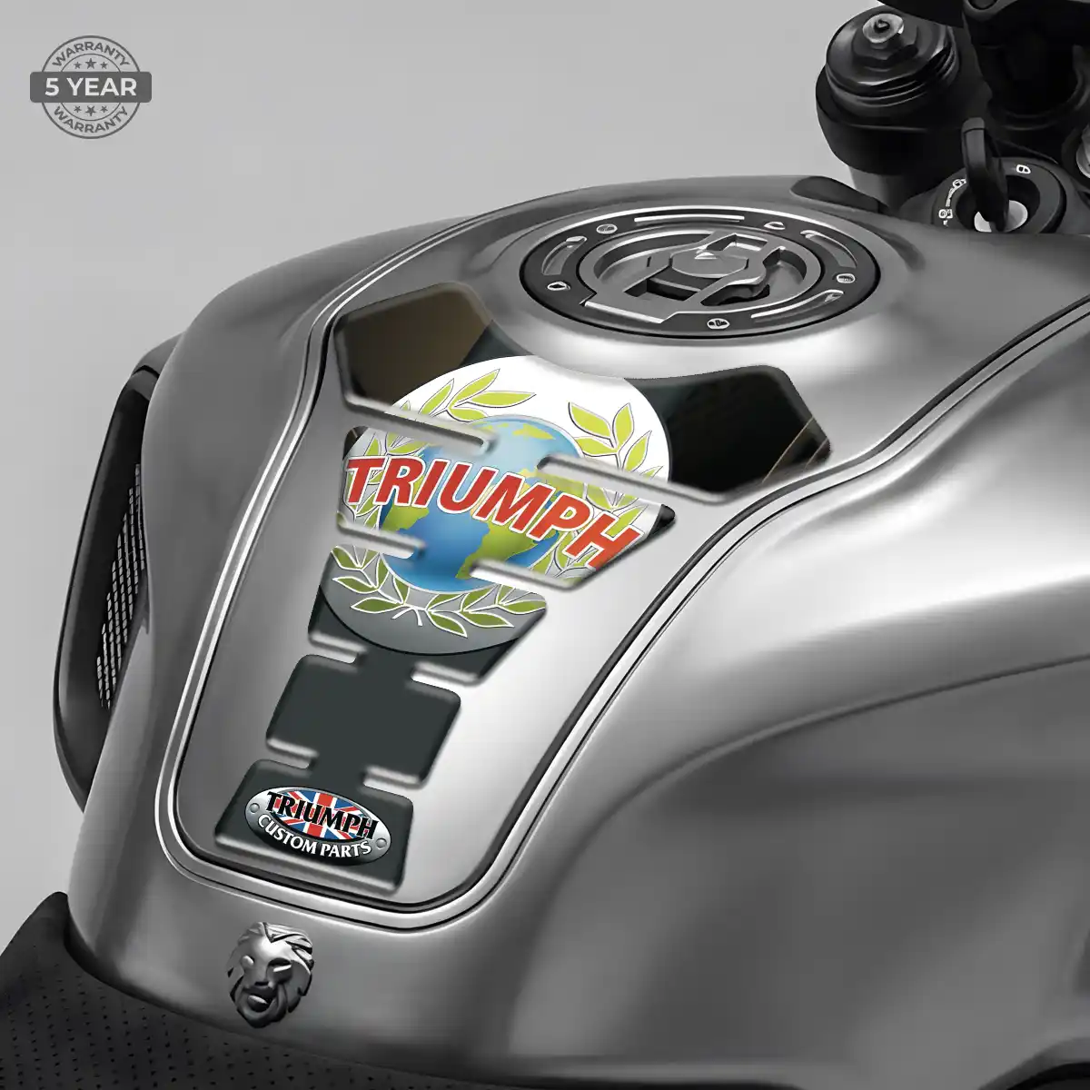 Triumph Tank Fuse Guard Motorcycle Sleek Style