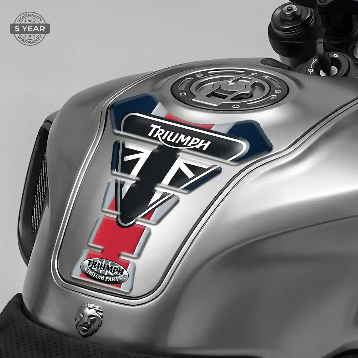 Triumph Tank Fuse Guard Refined Design