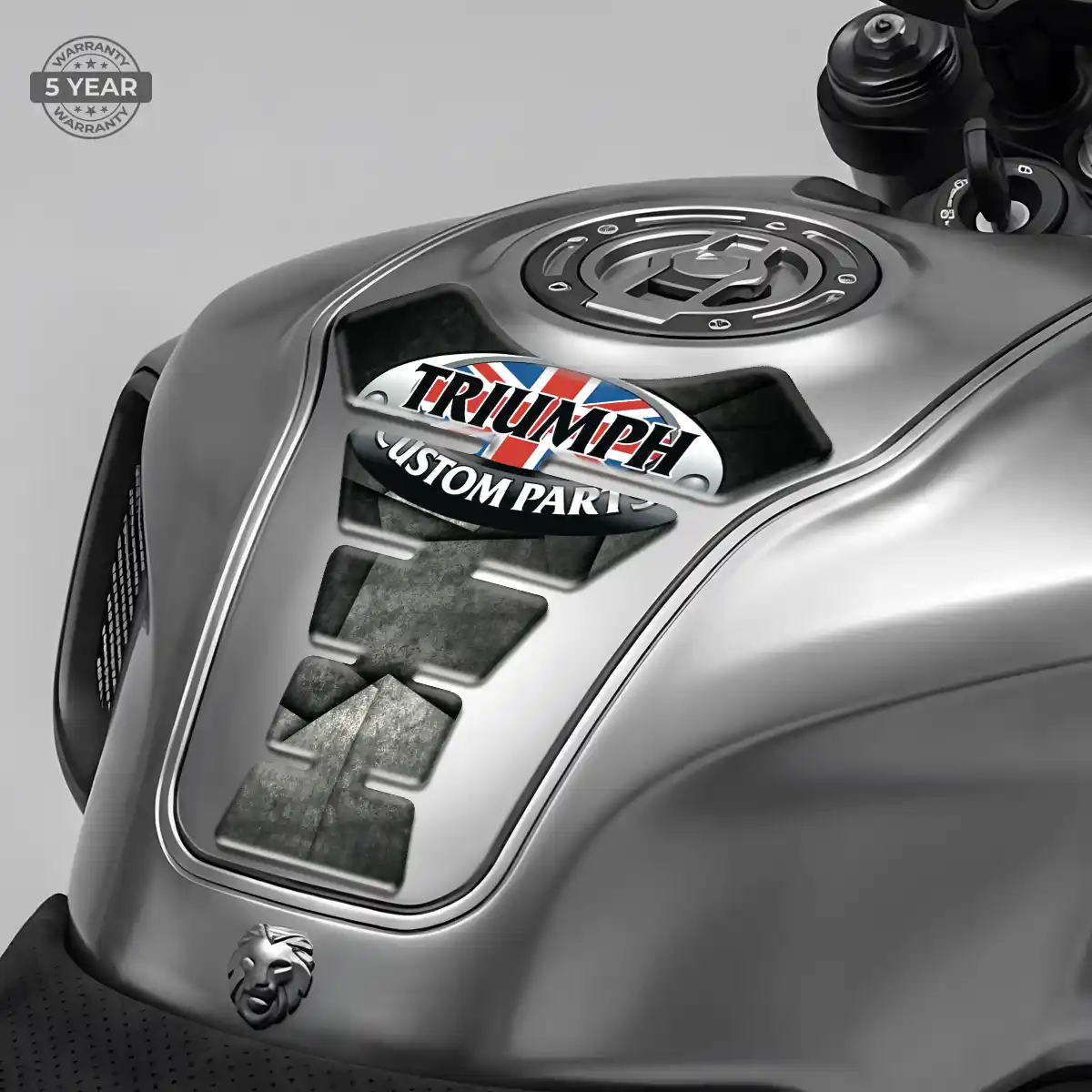 Triumph Tank Fuse Guard Sleek Style