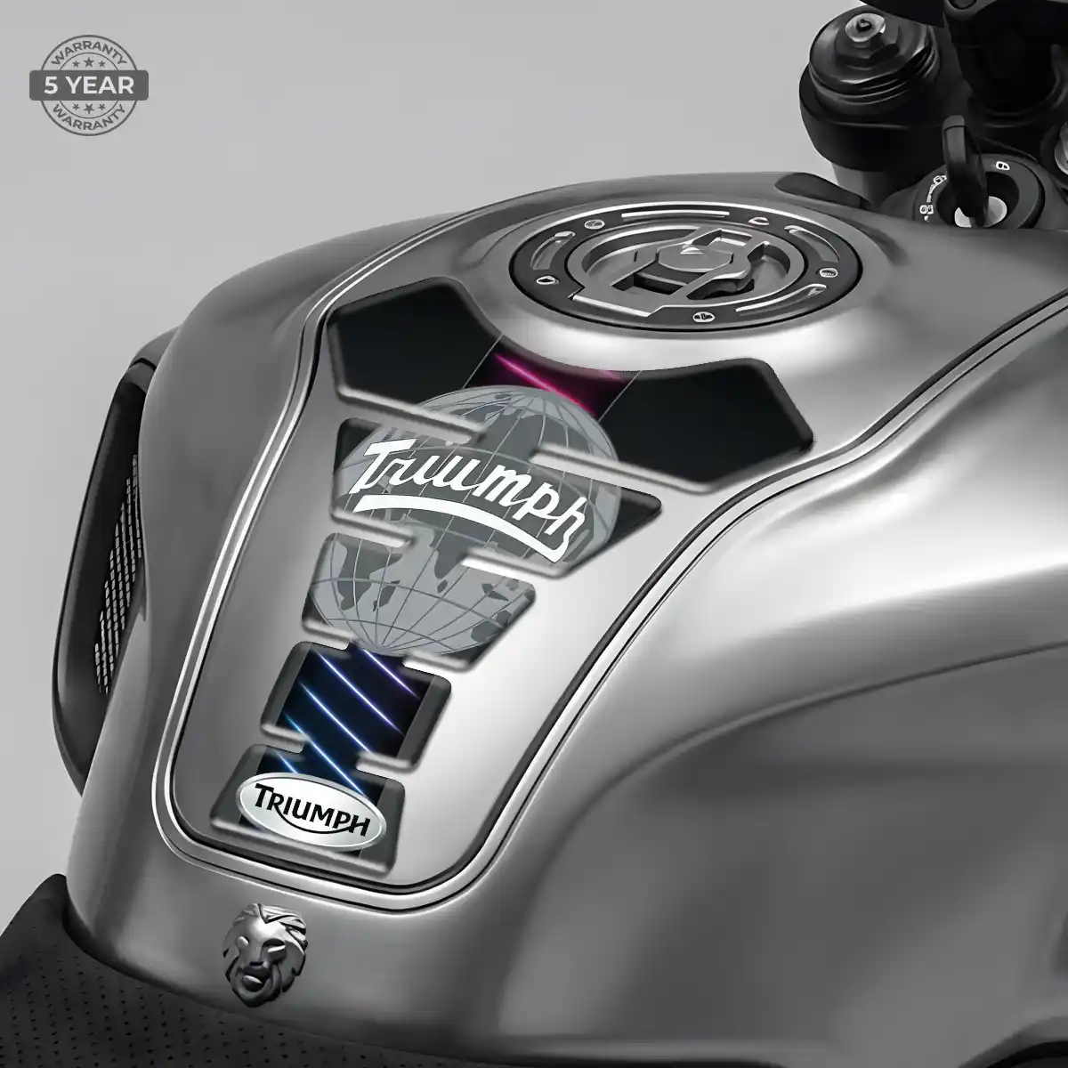 Triumph Tank Fuse Motorbike Sleek Style