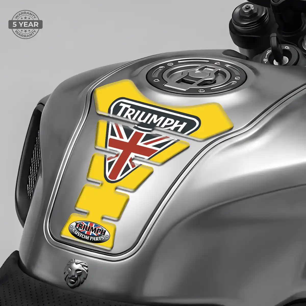 Triumph Tank Fuse Motorcycle Refined Design