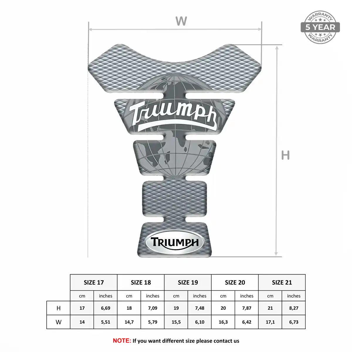 Triumph Tank Fuse Motorcycle Sleek Style