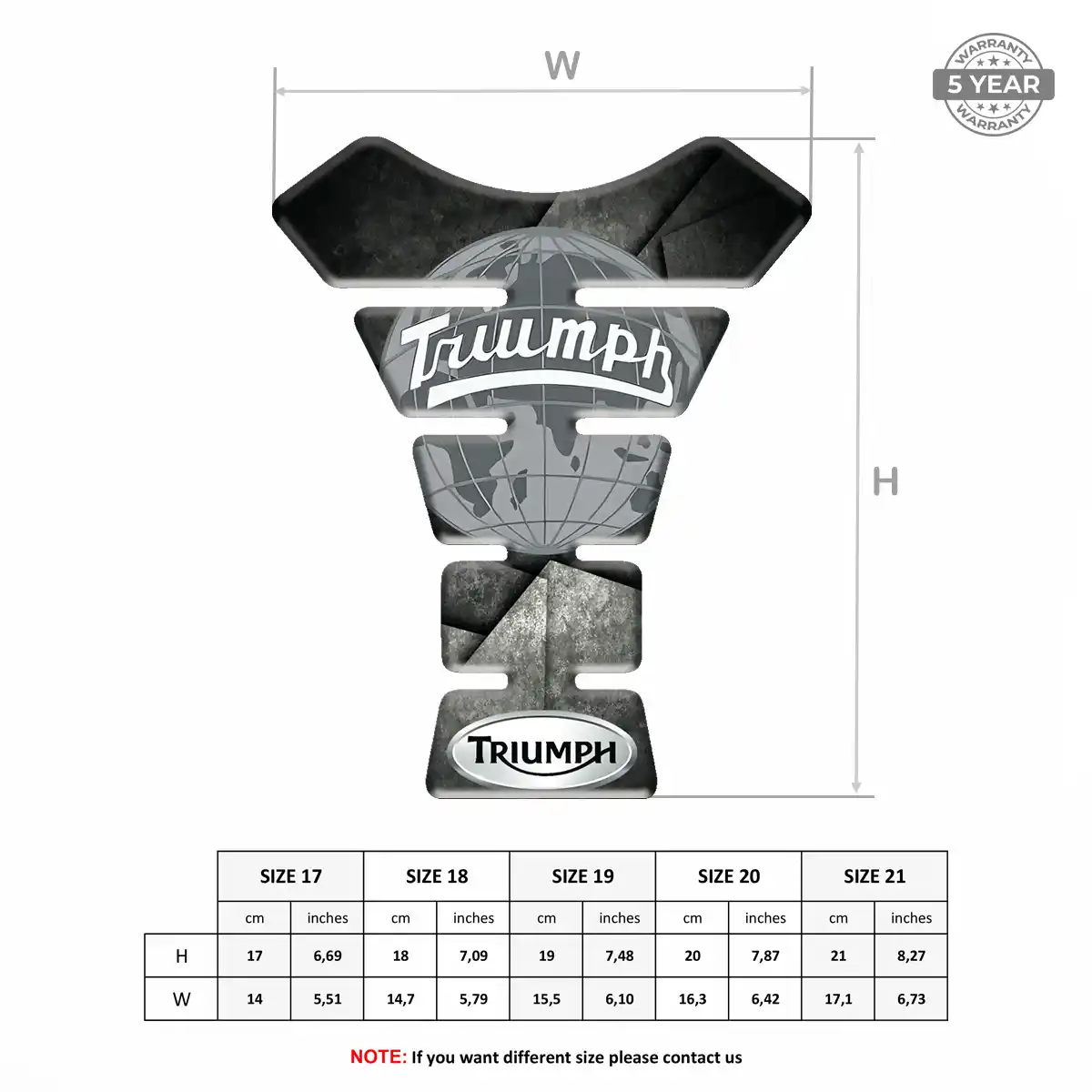 Triumph Tank Fuse Motorcycle Superior Craft