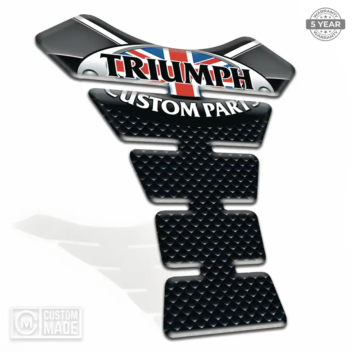 Triumph Tank Fuse Pad Motorbike Elite Finish