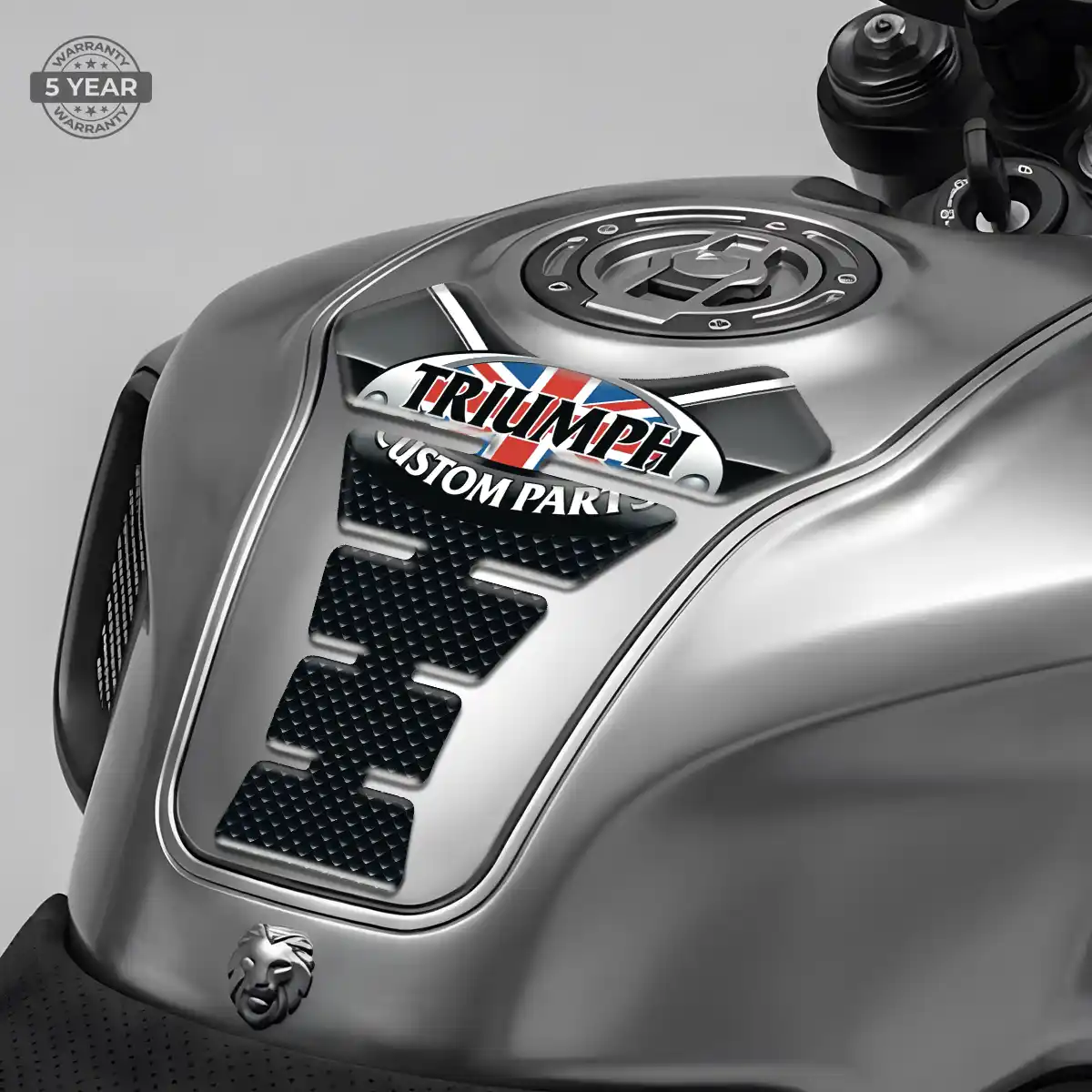 Triumph Tank Fuse Pad Motorbike Elite Finish