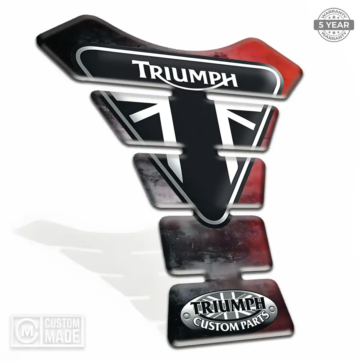 Triumph Tank Fuse Pad Motorbike Prime Quality