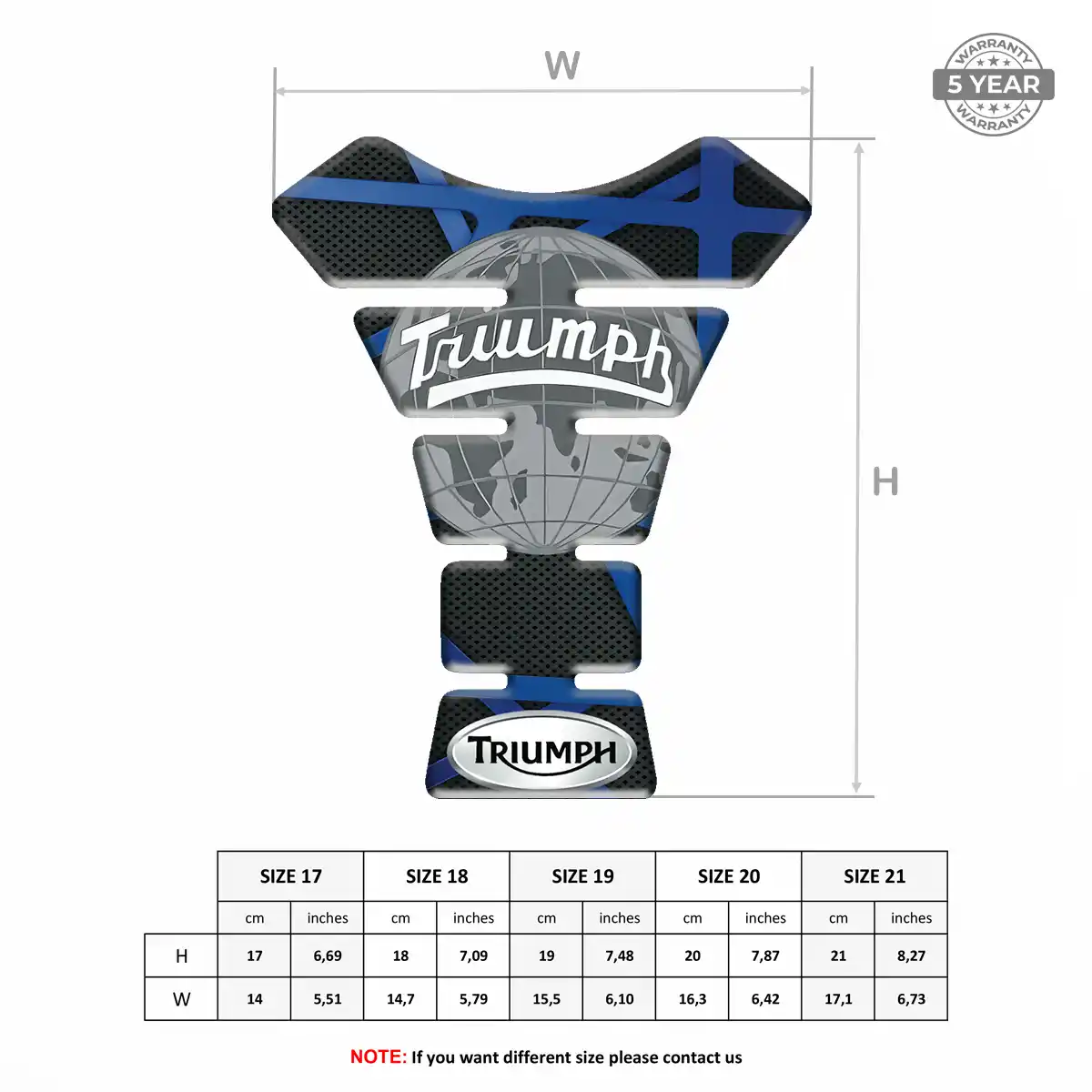 Triumph Tank Fuse Pad Refined Design