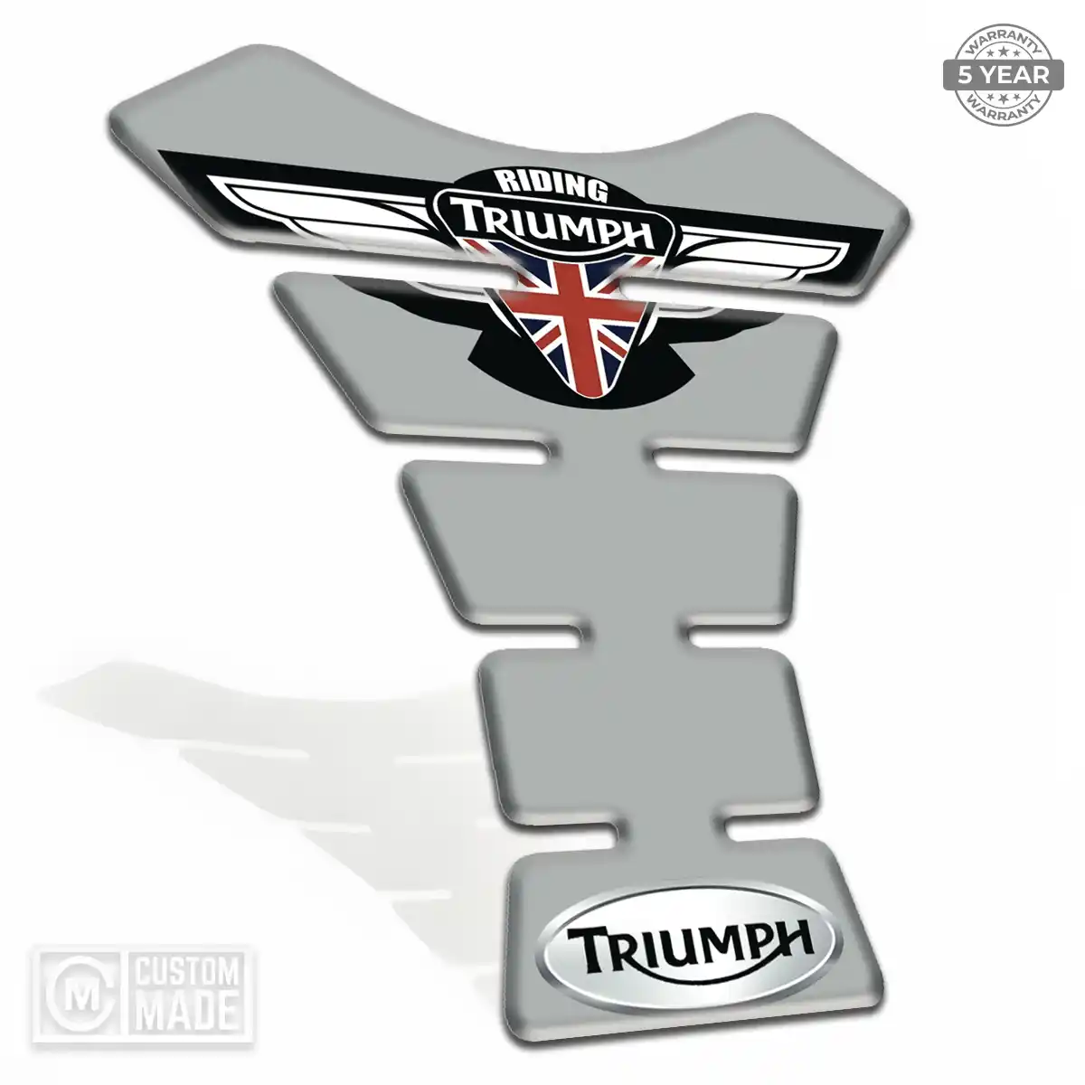 Triumph Tank Fuse Pads Elite Finish