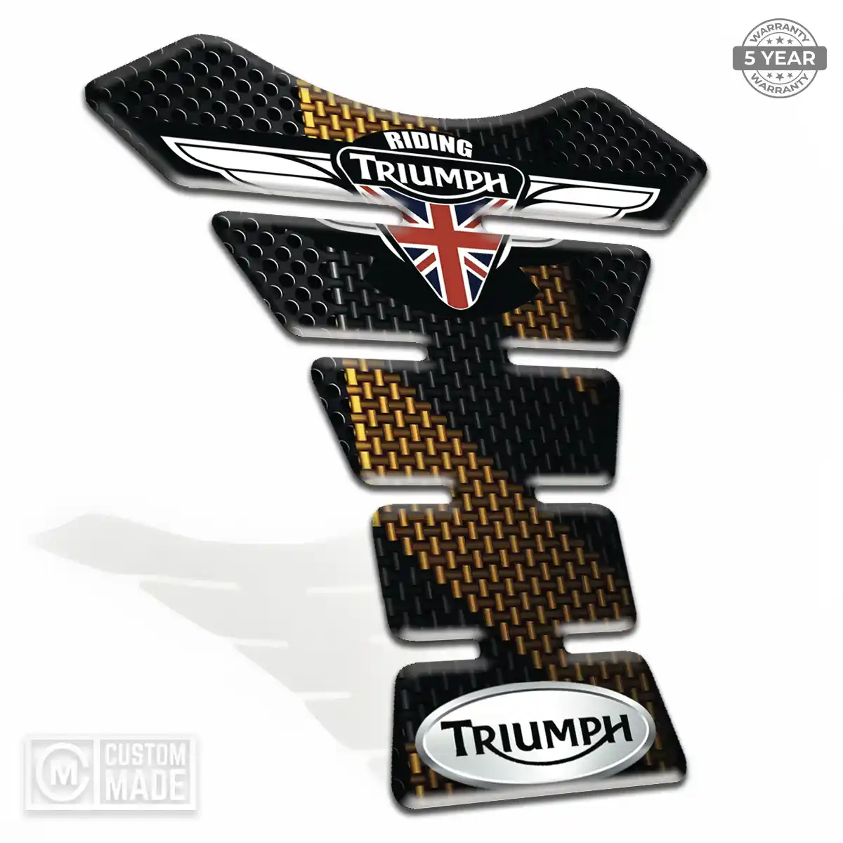 Triumph Tank Fuse Pads Motorbike Deluxe Edition