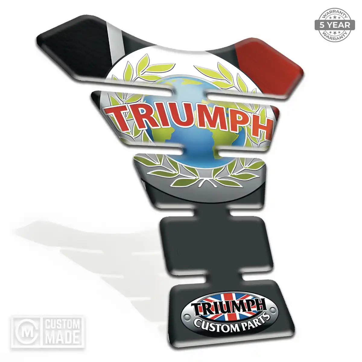 Triumph Tank Fuse Pads Motorbike Elite Edition