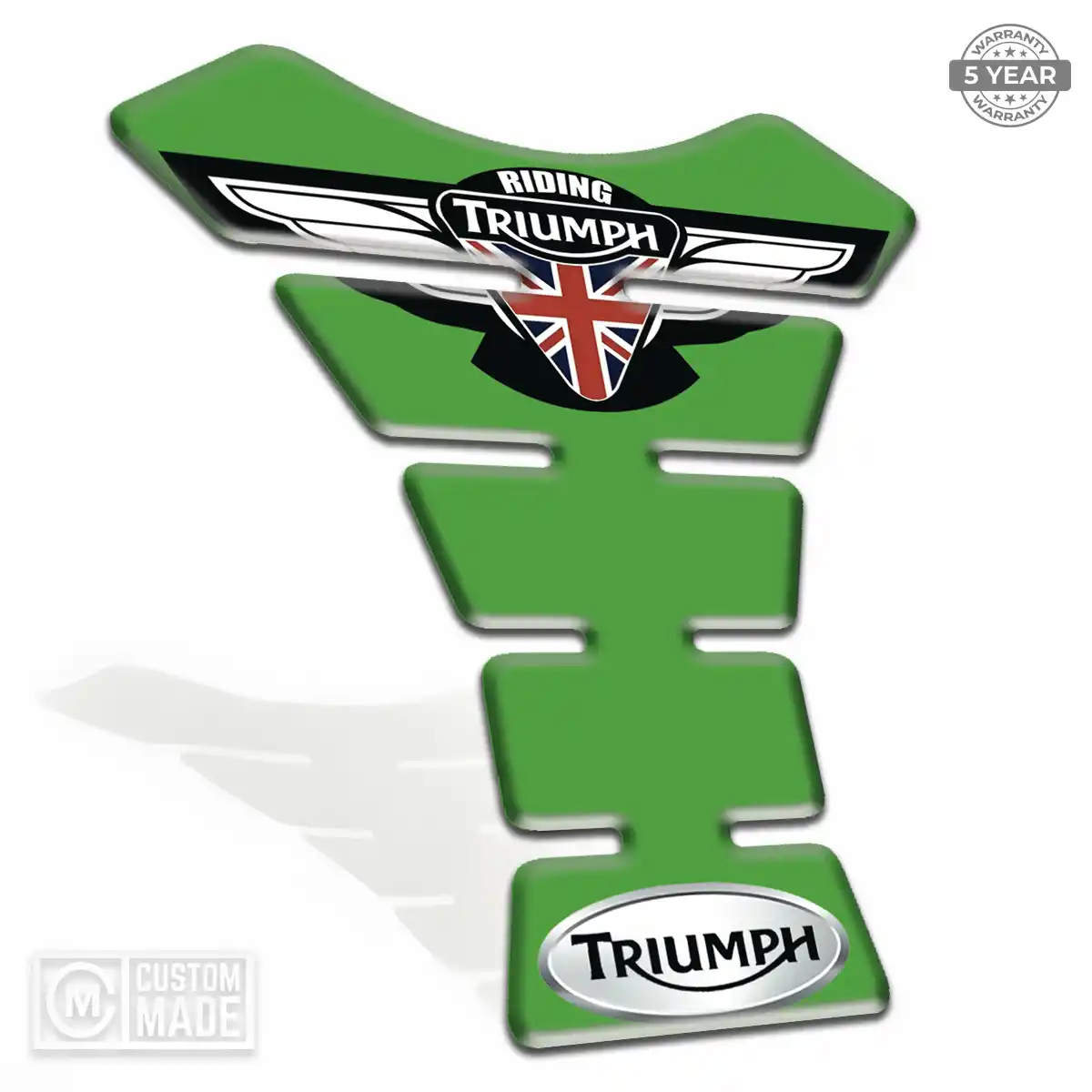 Triumph Tank Fuse Pads Motorbike Elite Finish