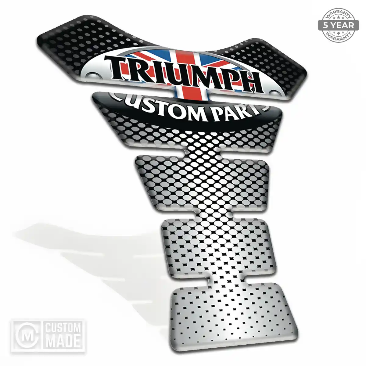 Triumph Tank Fuse Pads Motorcycle Prestige Line
