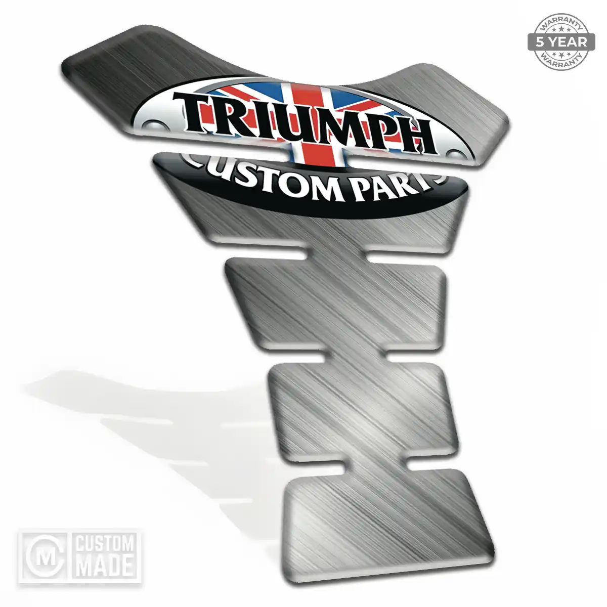 Triumph Tank Fuse Pads Motorcycle Refined Design
