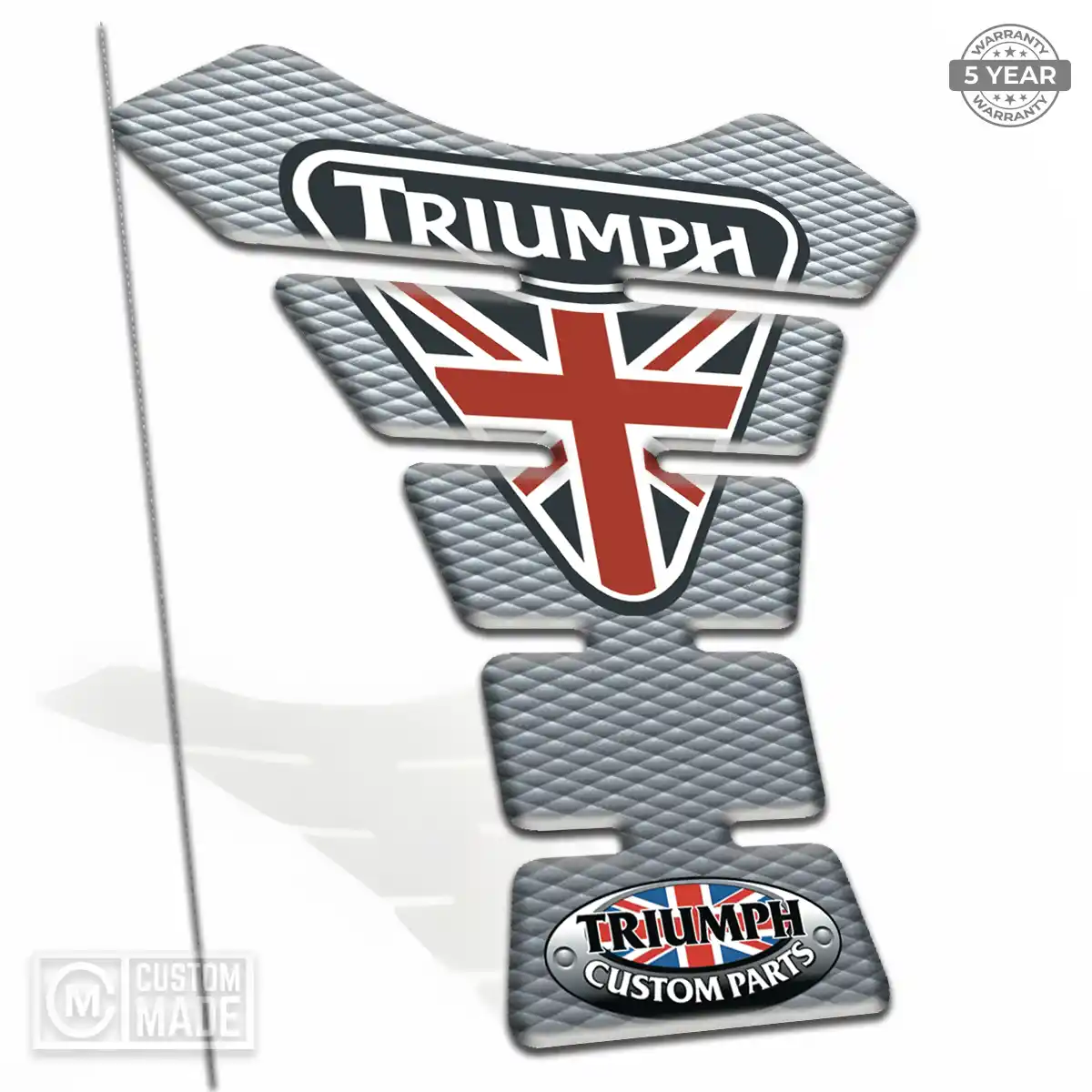 Triumph Tank Fuse Pads Motorcycle Superior Craft
