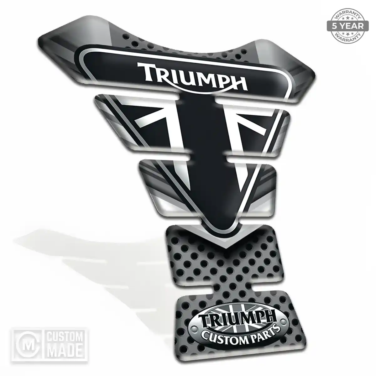 Triumph Tank Fuse Pads Refined Design