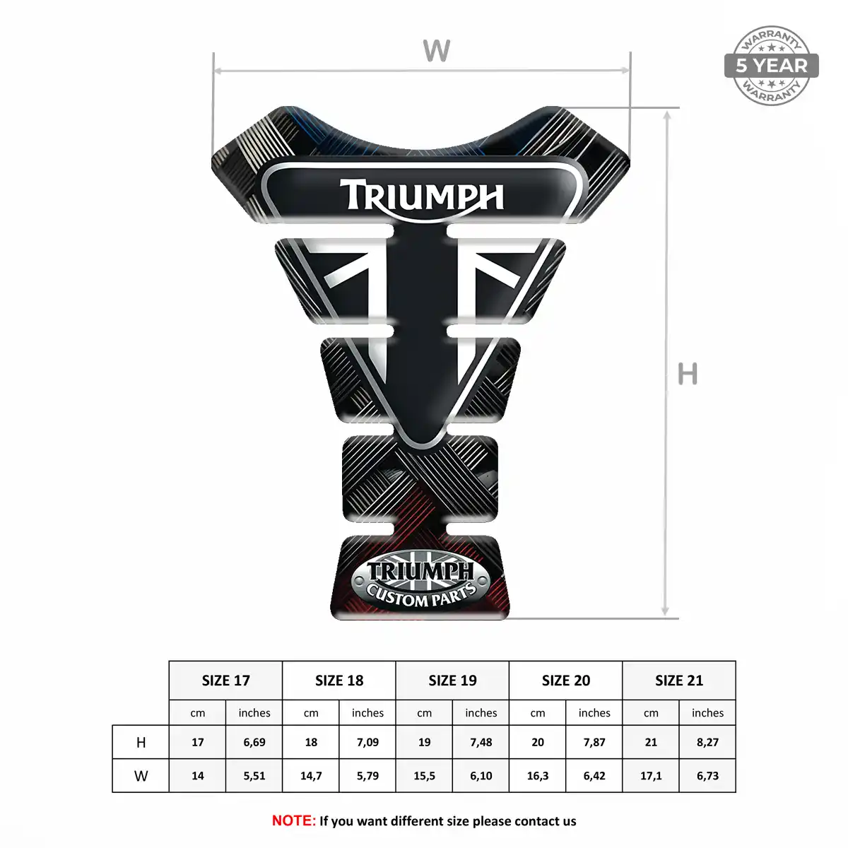 Triumph Tank Fuse Prestige Line