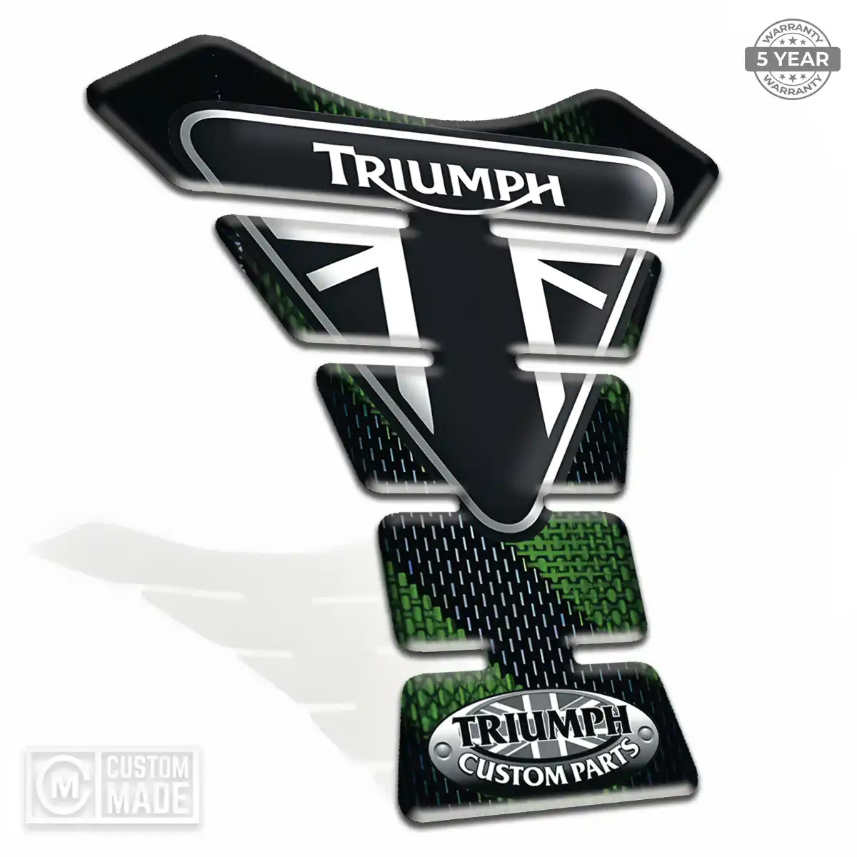 Triumph Tank Fuse Protector Motorcycle Elite Finish