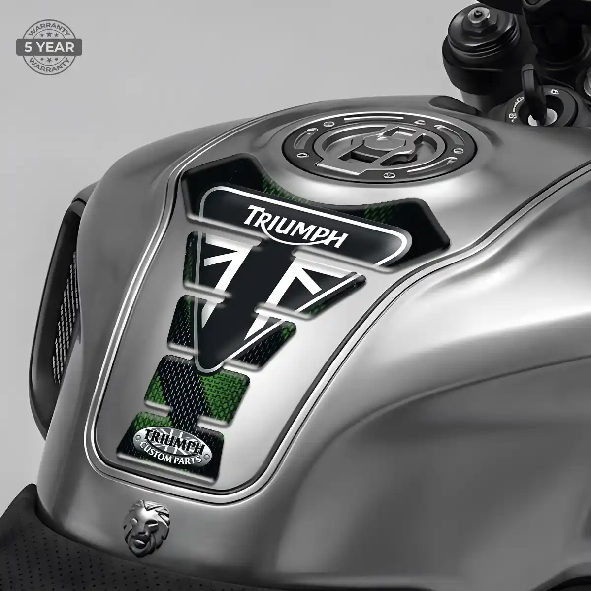 Triumph Tank Fuse Protector Motorcycle Elite Finish