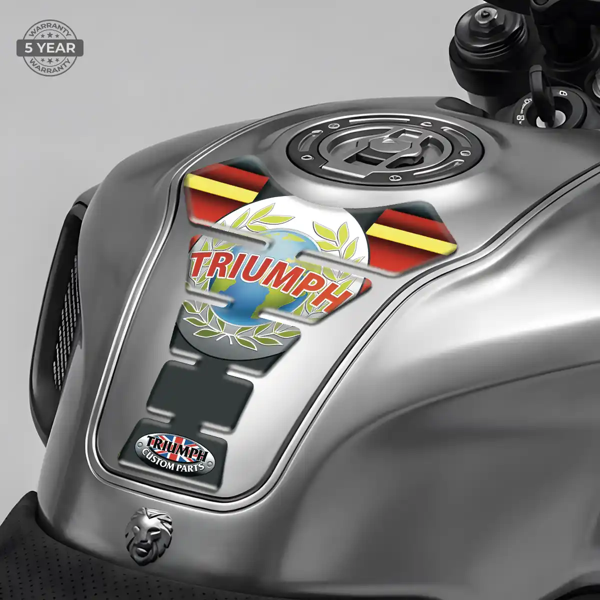 Triumph Tank Fuse Protector Motorcycle Refined Design
