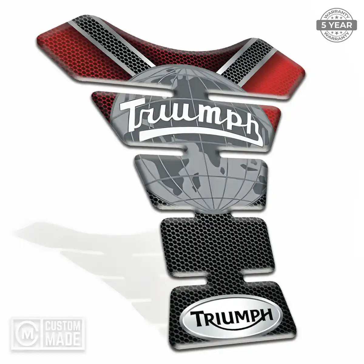 Triumph Tank Fuse Protector Motorcycle Sleek Style
