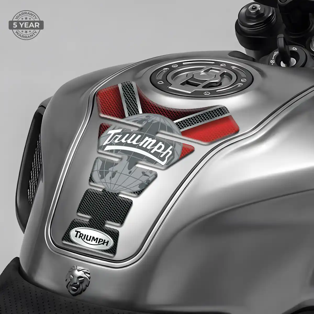 Triumph Tank Fuse Protector Motorcycle Sleek Style