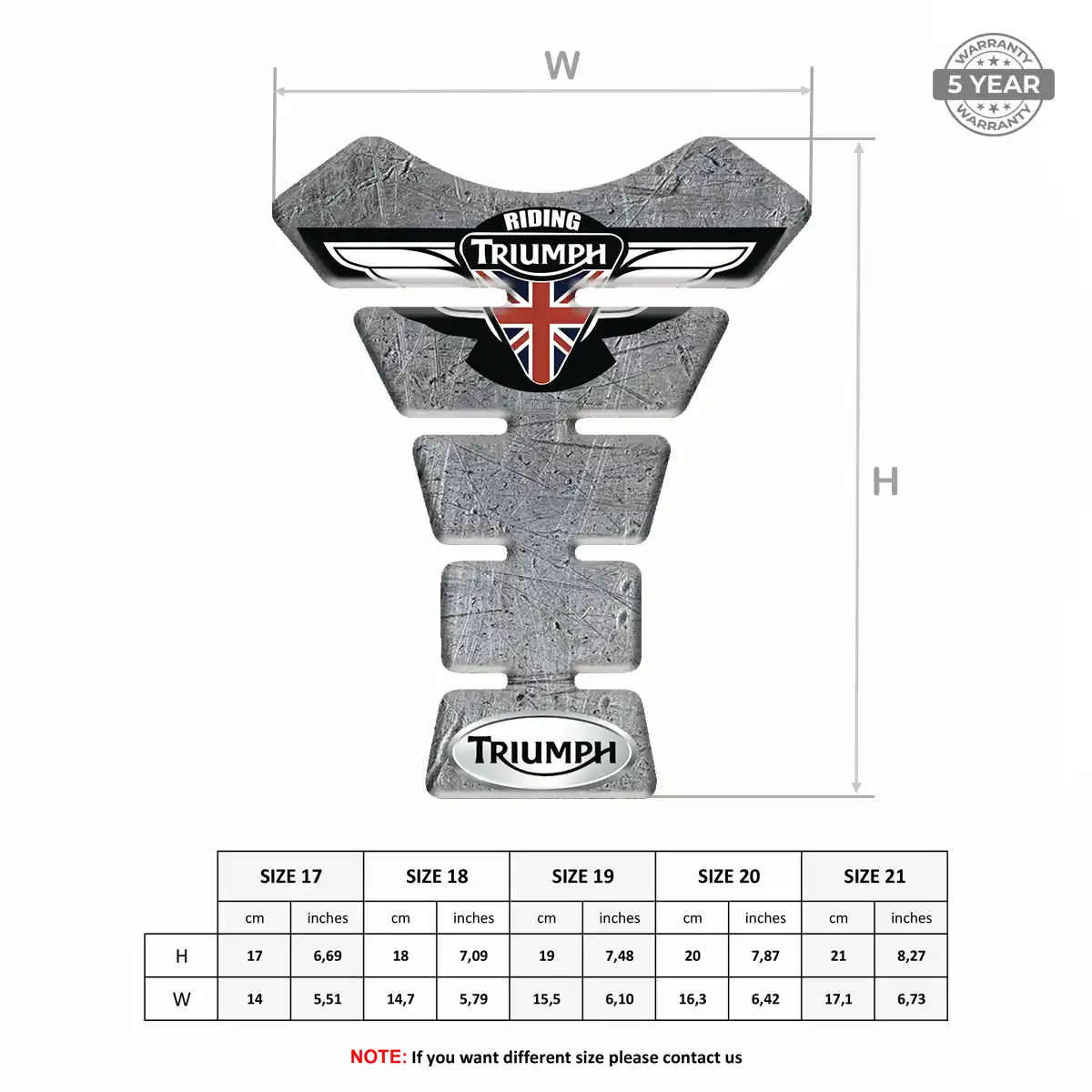 Triumph Tank Guard Fuse Exclusive Series