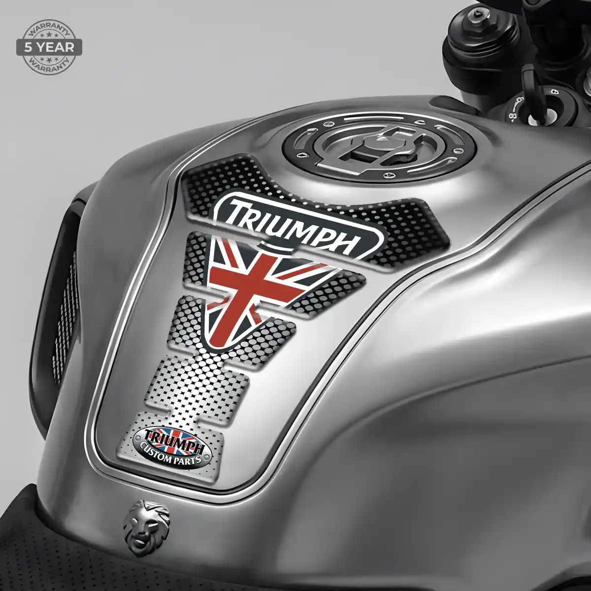 Triumph Tank Guard Fuse Refined Design