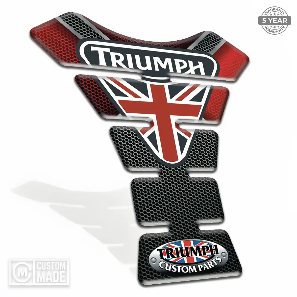 Triumph Tank Guard Motorbike Elite Finish