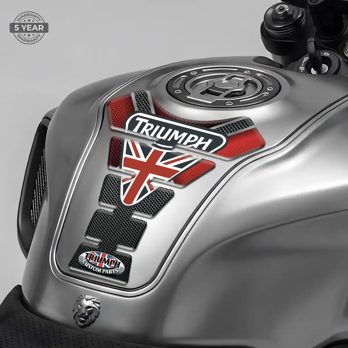 Triumph Tank Guard Motorbike Elite Finish