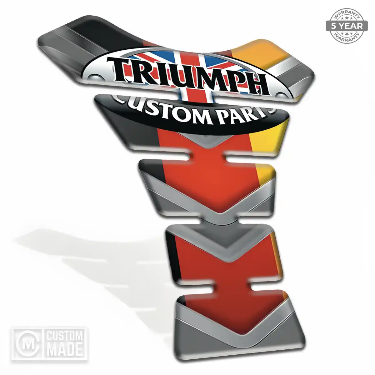 Triumph Tank Guard Motorcycle Refined Design