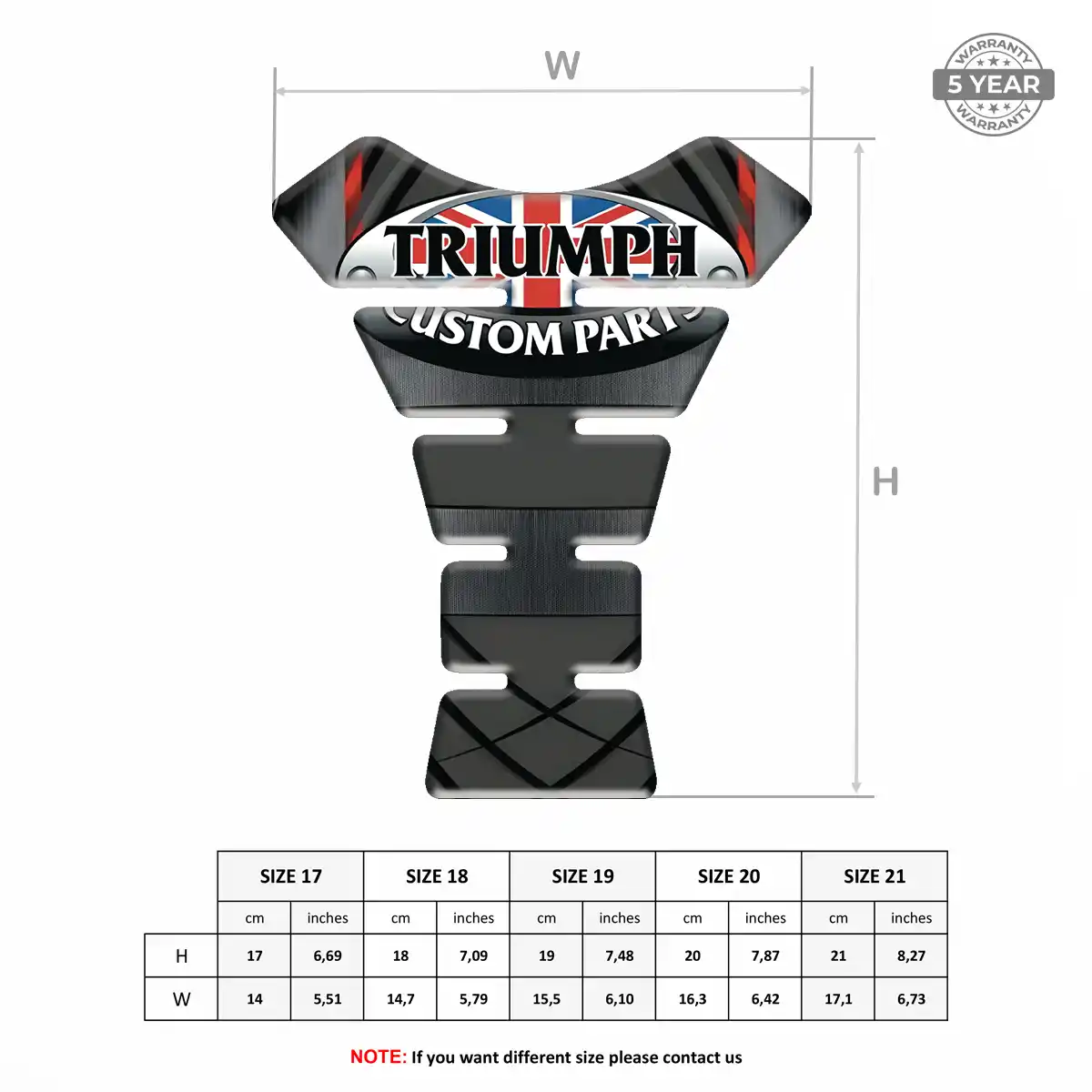 Triumph Tank Guard Motorcycle Superior Craft