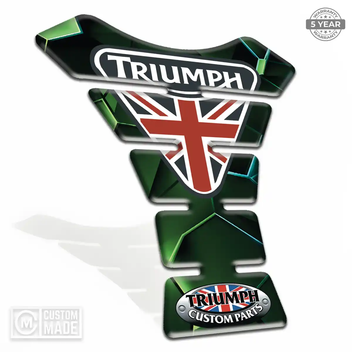 Triumph Tank Guard Pad Motorbike Signature Grade